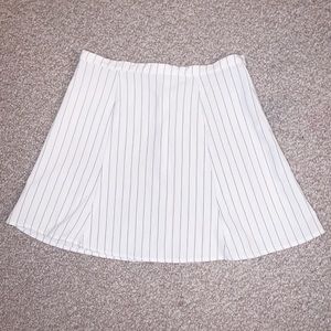american apparel white tennis/skater lulu skirt